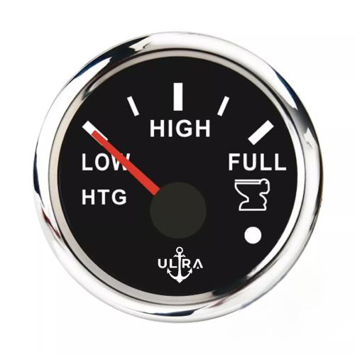 Ultra Atık Su Göstergesi 12-24V 240~33 OHM Siyah